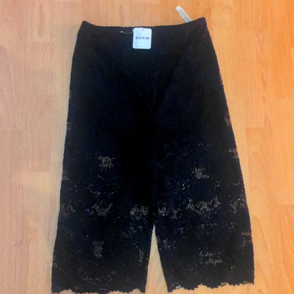 Free people lace bicycle shorts
